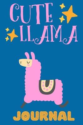 Book cover for Cute Llama Journal