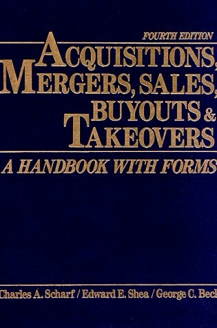 Cover of Acquisitions, Mergers, Sales, Buyouts, and Takeovers