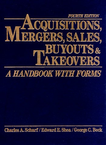 Book cover for Acquisitions, Mergers, Sales, Buyouts, and Takeovers