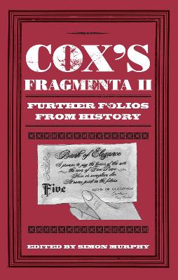 Book cover for Cox's Fragmenta II