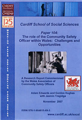 Cover of The Role of the Community Safety Office in Wales