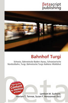 Book cover for Bahnhof Turgi