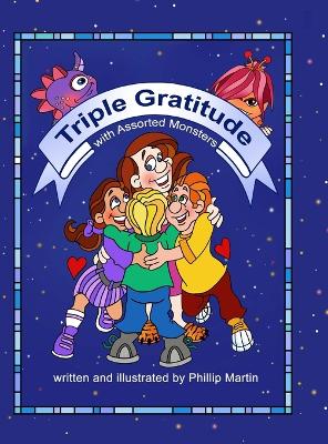 Book cover for Triple Gratitude with Assorted Monsters