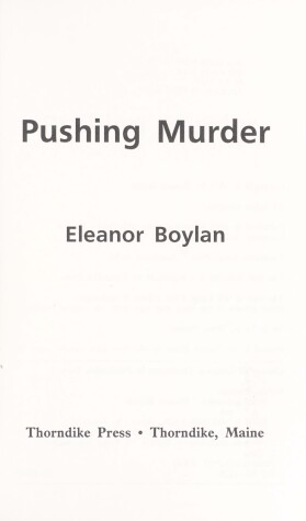 Book cover for Pushing Murder