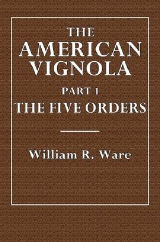 Cover of The American Vignola Part I