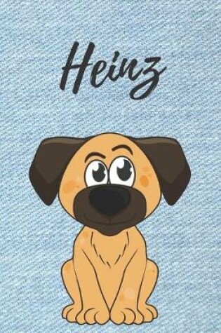 Cover of Heinz Notizbuch Hunde / Malbuch / Kritzelbuch / Tagebuch / Journal / DIN A5 / Geschenke