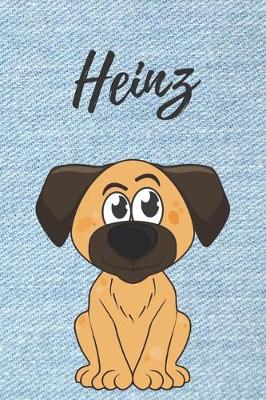 Book cover for Heinz Notizbuch Hunde / Malbuch / Kritzelbuch / Tagebuch / Journal / DIN A5 / Geschenke