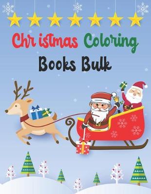 Book cover for Christmas Coloring Books Bulk