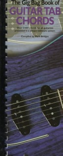 Book cover for The Gig Bag Book Of Guitar Tab Chords