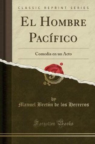Cover of El Hombre Pacífico