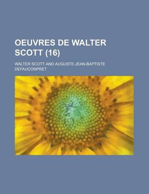 Book cover for Oeuvres de Walter Scott (16)