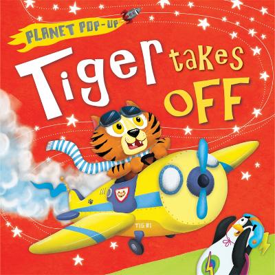 Book cover for Tiger Takes Off