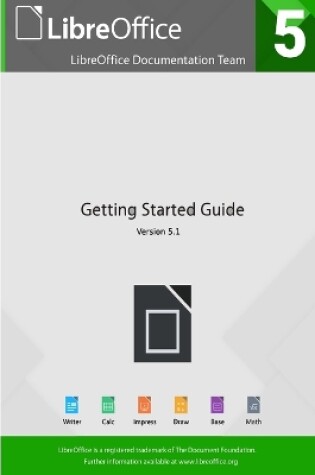 Cover of Getting Started with LibreOffice 5.1