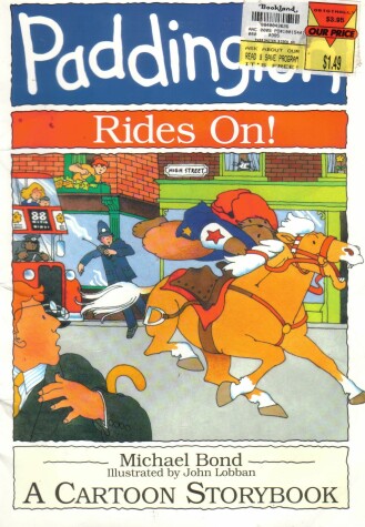 Book cover for Paddington Rides On!