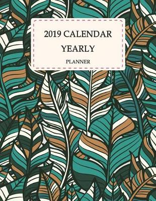 Book cover for 2019 Calendar Yearly Planner