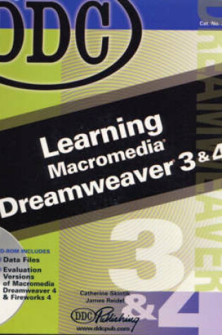 Cover of DDC Learning Macromedia Dreamweaver 3 & 4