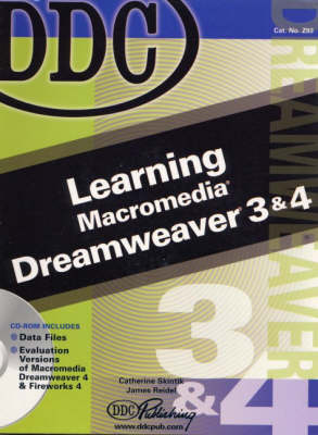 Book cover for DDC Learning Macromedia Dreamweaver 3 & 4