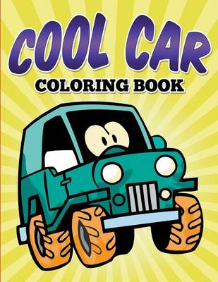 Book cover for Cool Car Coloring Book