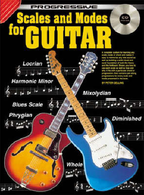 Book cover for Progressive Scales and Modes for Guitar