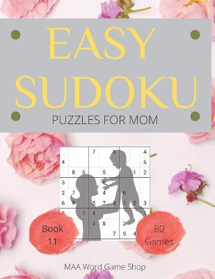 Book cover for Easy Sudoku Puzzles for Mom