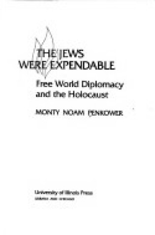 Cover of The Jews Were Expendable