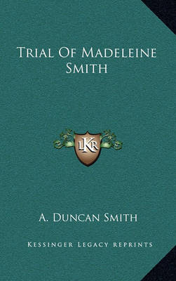 Cover of Trial of Madeleine Smith