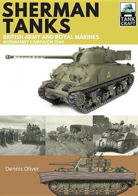 Book cover for Sherman Tanks of the British Army and Royal Marines