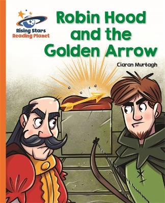 Book cover for Reading Planet - Robin Hood and the Golden Arrow - Orange: Galaxy