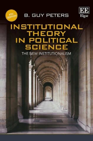 Cover of Institutional Theory in Political Science, Fourth Edition