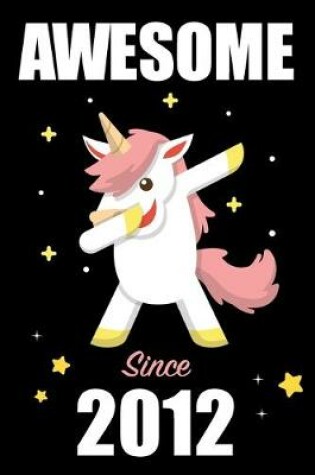 Cover of 7th Birthday Dabbing Unicorn Journal