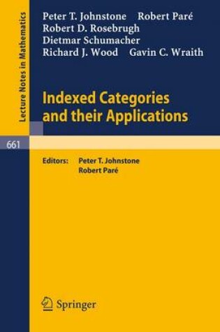 Cover of Indexed Categories and Their Applications