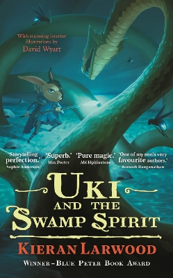 Book cover for Uki and the Swamp Spirit