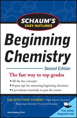 Book cover for Schaum's Easy Outline of Beginning Chemistry, Second Edition