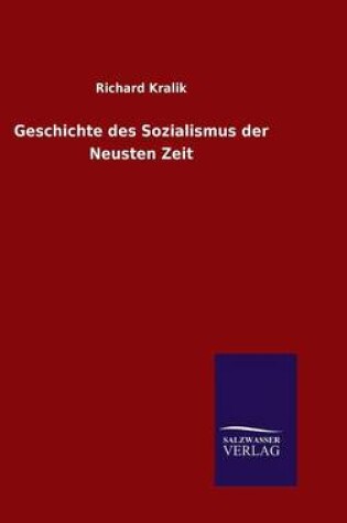 Cover of Geschichte des Sozialismus der Neusten Zeit