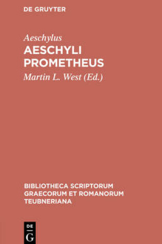 Cover of Aeschyli Prometheus