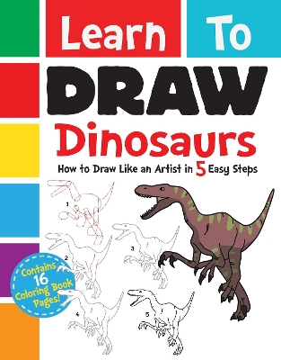 Cover of Learn to Draw Dinosaurs