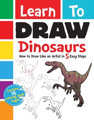 Book cover for Learn to Draw Dinosaurs