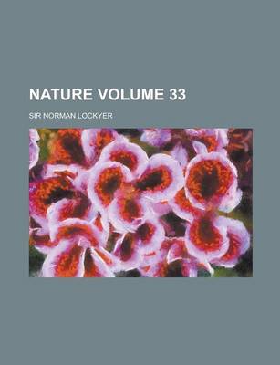 Book cover for Nature Volume 33