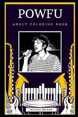 Cover of Powfu Adult Coloring Book