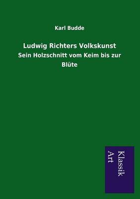 Book cover for Ludwig Richters Volkskunst