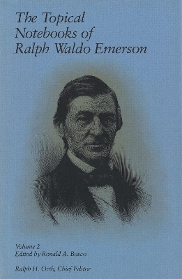 Book cover for The Topical Notebooks of Ralph Waldo Emerson v. 2