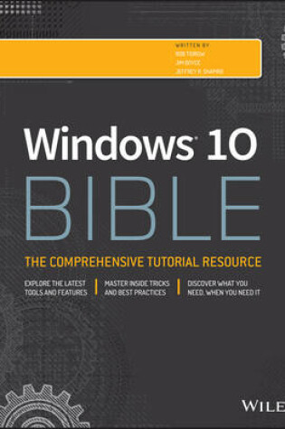 Cover of Windows 10 Bible