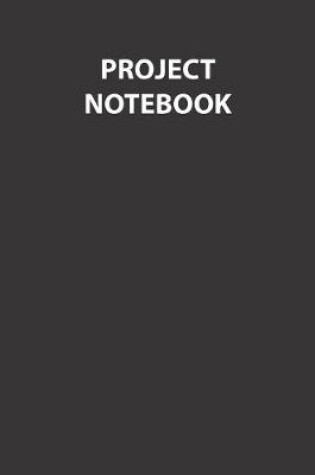 Cover of Project Notebook, Softcover (paperback), 8.5x11 inches, 108 pages