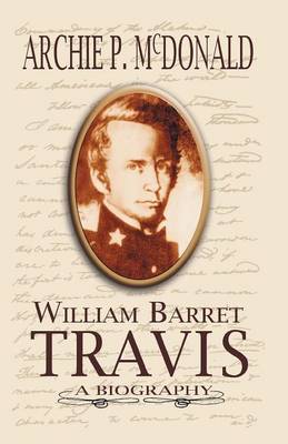 Book cover for William Barrett Travis