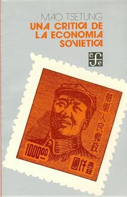 Book cover for Una Critica de La Economia Sovietica