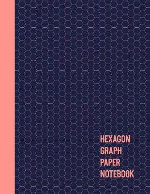 Book cover for Hexagon Graph Paper Notebook