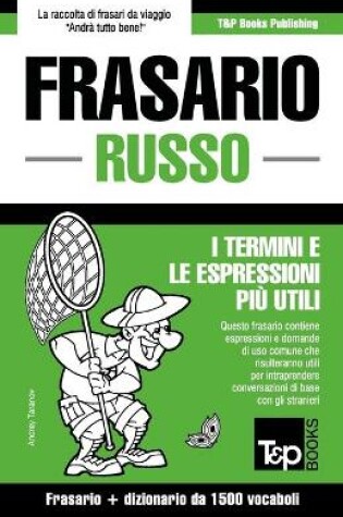 Cover of Frasario Italiano-Russo e dizionario ridotto da 1500 vocaboli