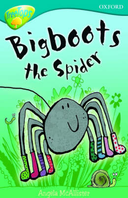 Book cover for Oxford Reading Tree: Level 9: Treetops Fiction More Stories A: Bigboots the Spider