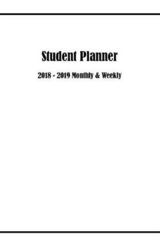 Cover of Student Planner 2018-2019