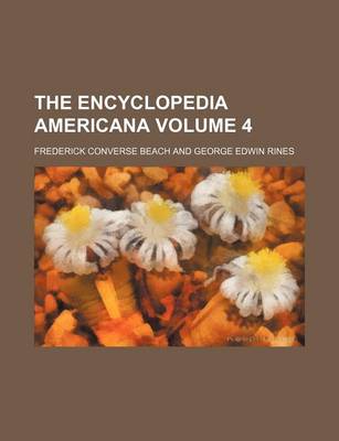 Book cover for The Encyclopedia Americana Volume 4